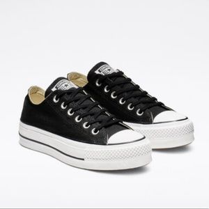 Conver Women Size Platform Low Top Sneaker